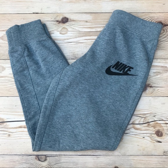 Nike Grey Cotton Jogger Pants - Picture 3 of 16